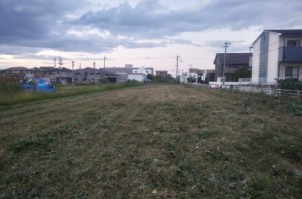 鈴鹿市 空き地 草刈り施工後
